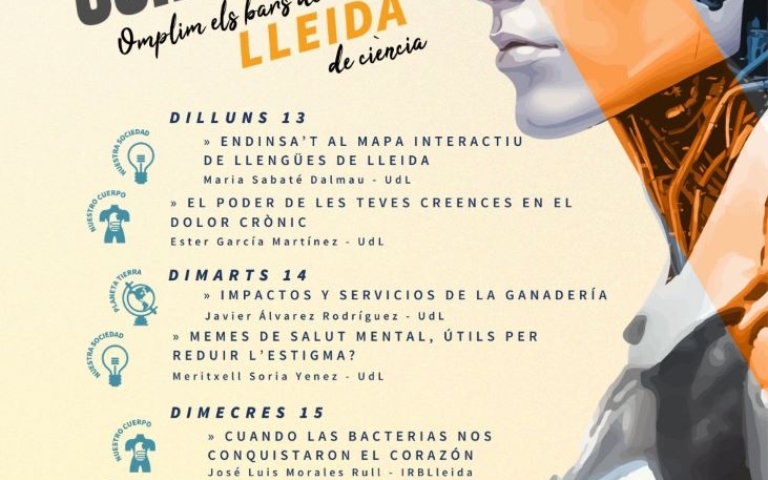 Xerrades: Endinsa’t al mapa interactiu de llengües de Lleida /  El poder de les teves creences en el dolor crònic