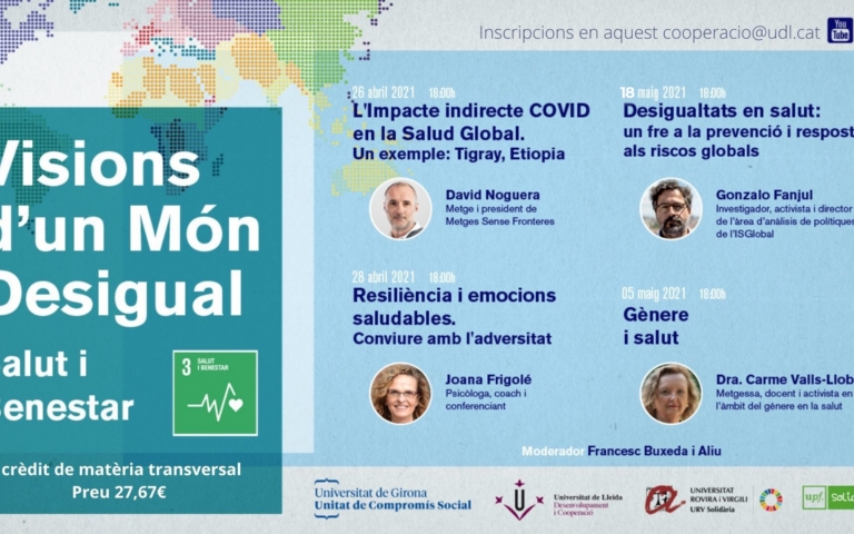 Conferència: L'impacte indirecte COVID en la salut global. Un exemple: Tigray, Etiòpia