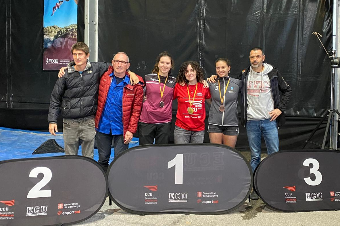 medalla Escalada Femení