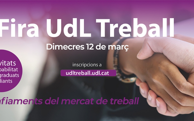 11a Fira UdL Treball 2025: Nous desafiaments del Mercat de Treball