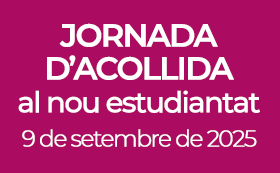 Jornada Acollida al nou Estudiantat - 9 de setembre