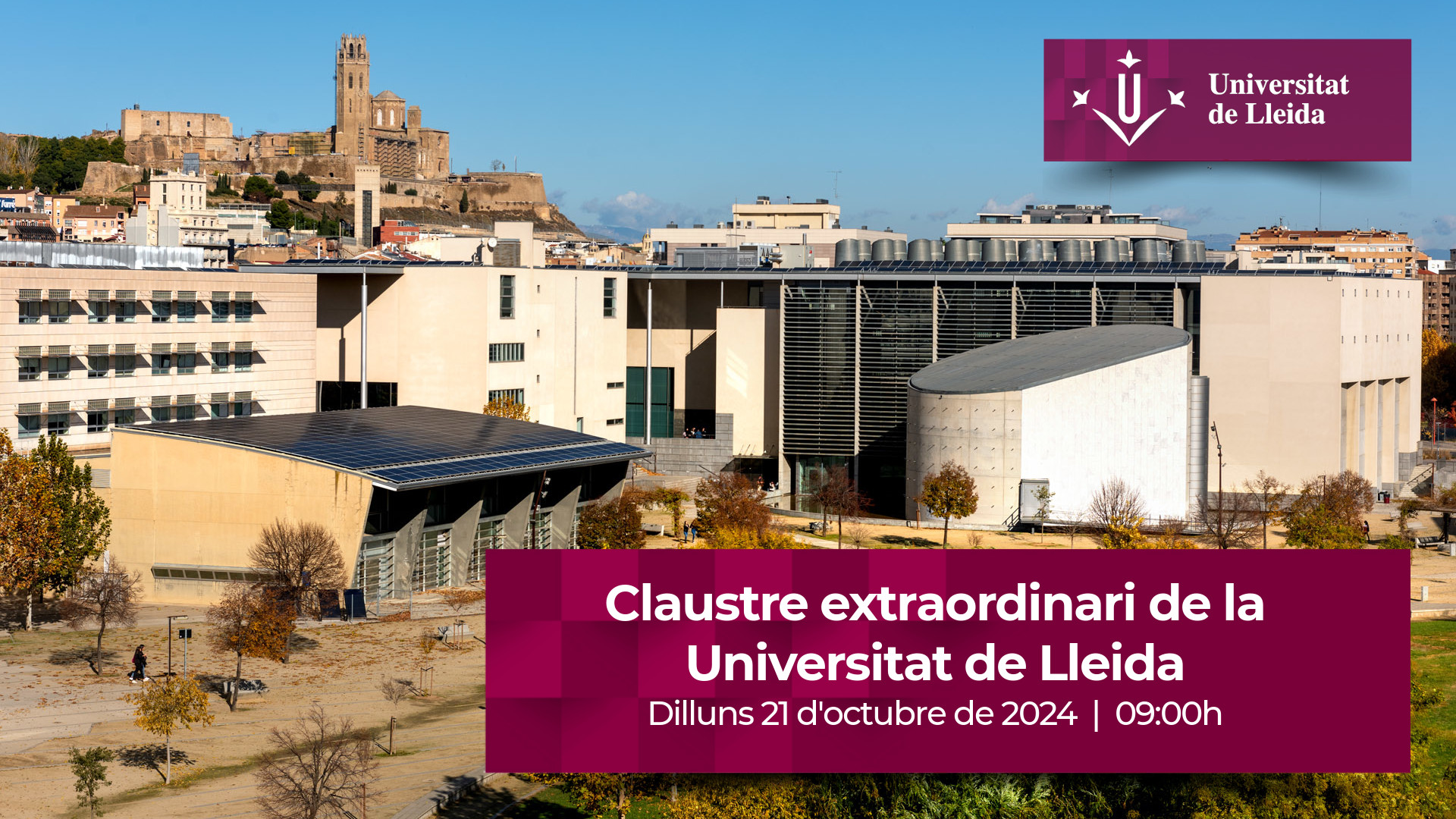 Claustre Extraordinari UdL Curs 2024-2025