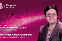 Honoris Causa UdL 2024 Maria Teresa Anguera Argilaga