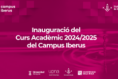 Inauguració del curs acadèmic 2024/25 del Campus Iberus