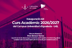 Inauguració del Curs 2026_2027 al Campus Igualada UdL