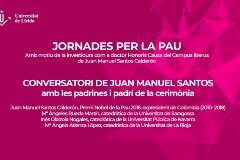 Jornades per la Pau / Conversatori de Juan Manuel Santos