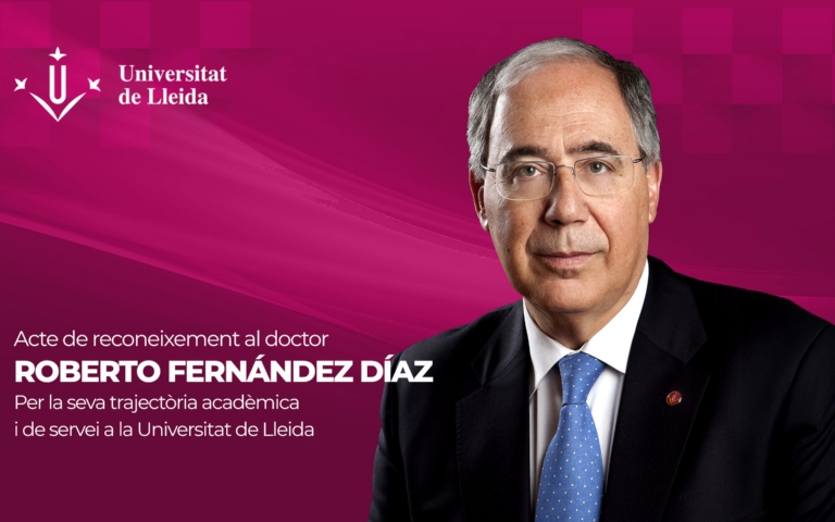 Acte de reconeixement al doctor Roberto Fernández Díaz
