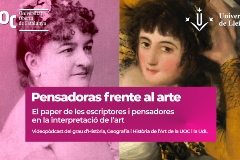 Pensadoras frente al arte: el paper de les dones escriptores i pensadores en la interpretació de l’art