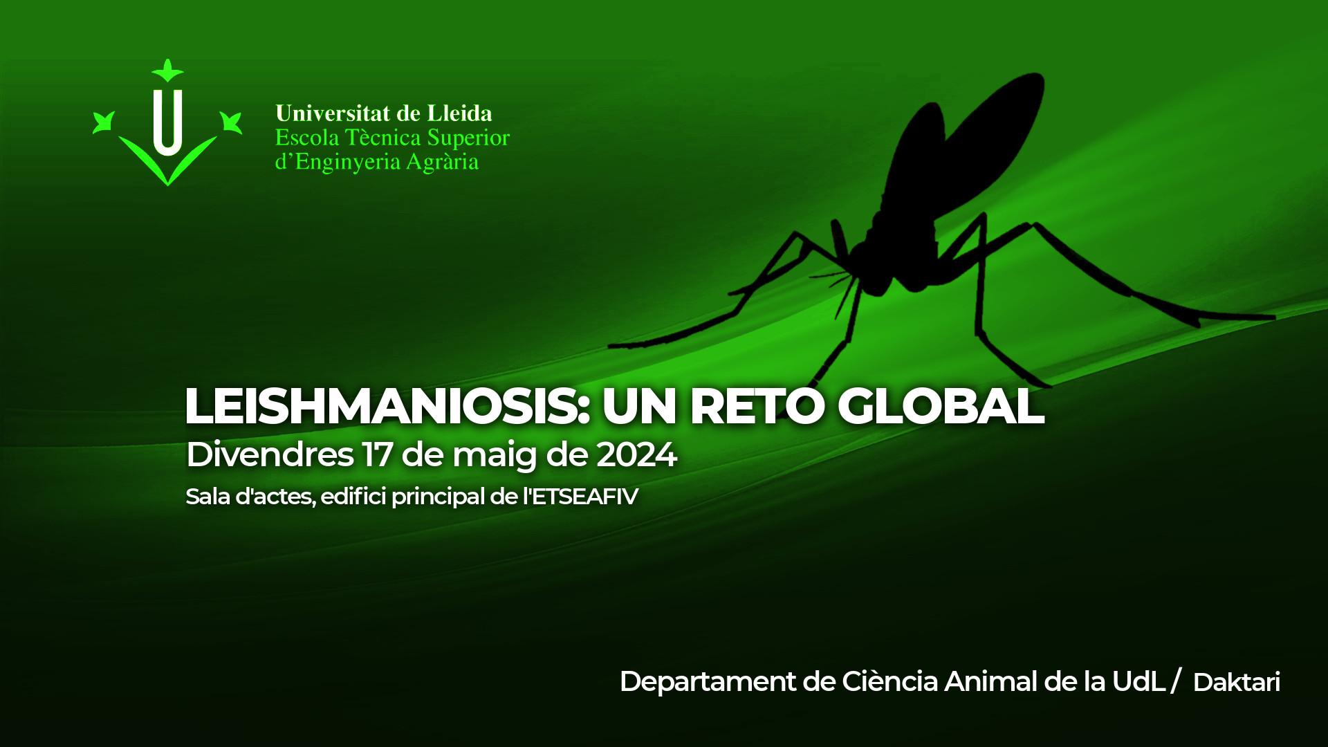 Jornada: Leishmaniosis, un  reto global