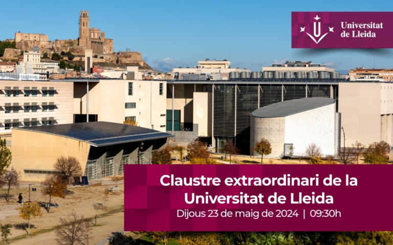 Claustre extraordinari de la Universitat de Lleida