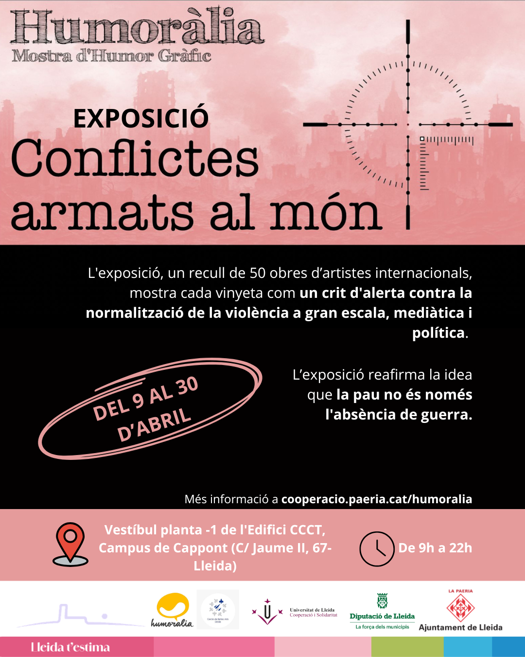 Cartell expo HUMORALIA-UdL