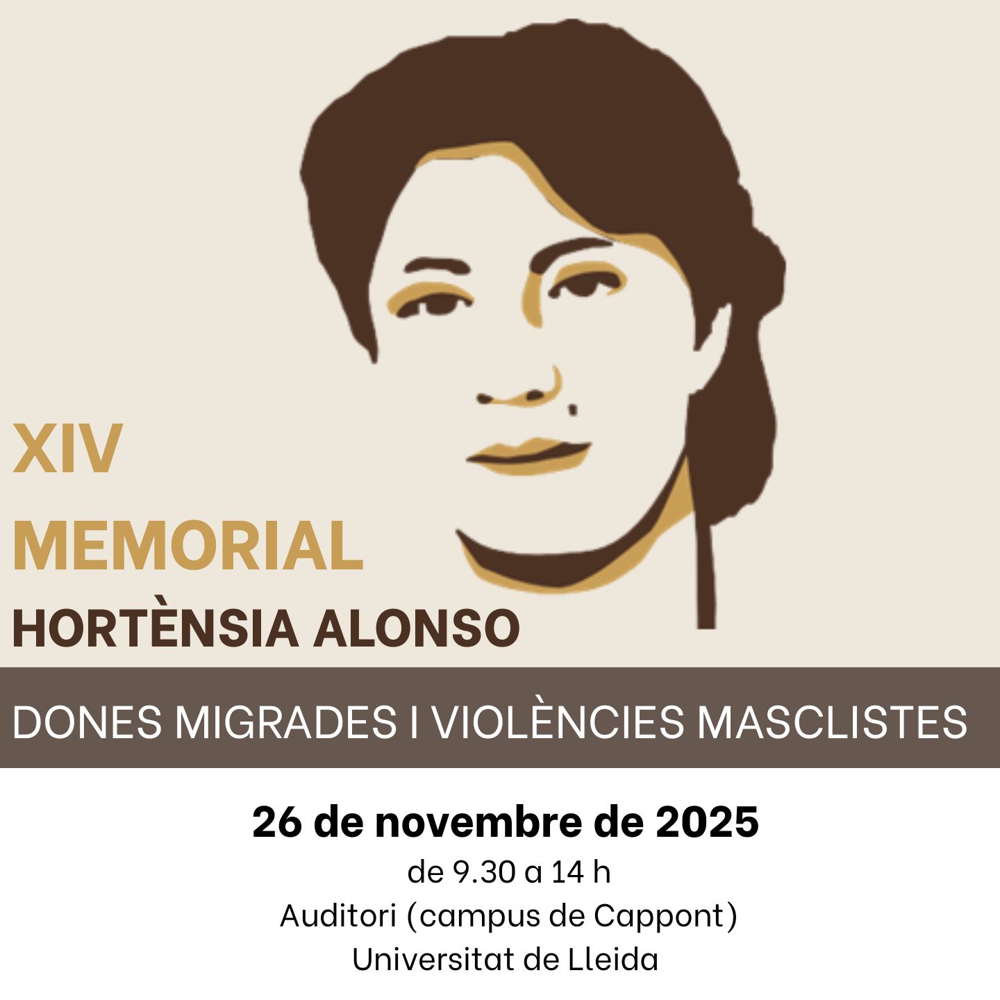 XIV Memorial Hortènsia Alonso: Dones migrades i violències masclistes. XIV Memorial Hortènsia Alonso: Dones migrades i violències masclistes.