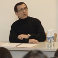 Jordi Boixaderas, en el Seminario de Dramaturgia de la UdL