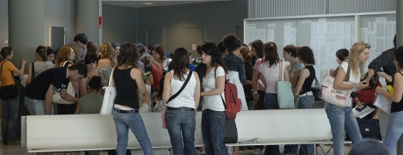 Alumnes de la Universitat de Lleida