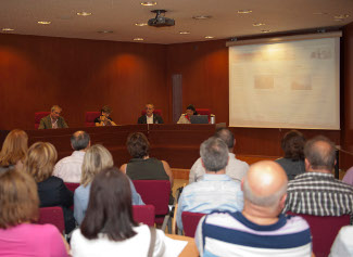 Un moment de l'acte d'inauguració del Programa Sènior - Universitat de Lleida (UdL) 