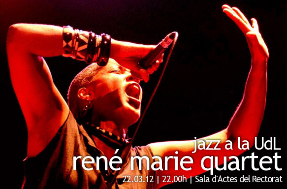 Jazz a la UdL / René Marie Quartet