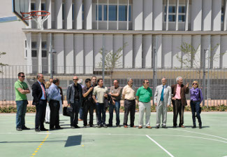 Pista poliesportiva al campus de cappont de la Universitat de Lleida