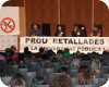 Protestes contra les retallades a la Universitat de Lleida