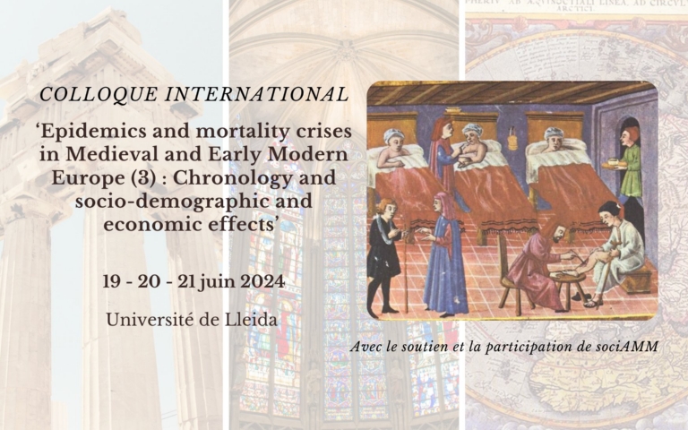 Reunió científica internacional: Epidèmies i crisi de mortalitat a l'Europa medieval i moderna: efectes sociodemogràfics i econòmics