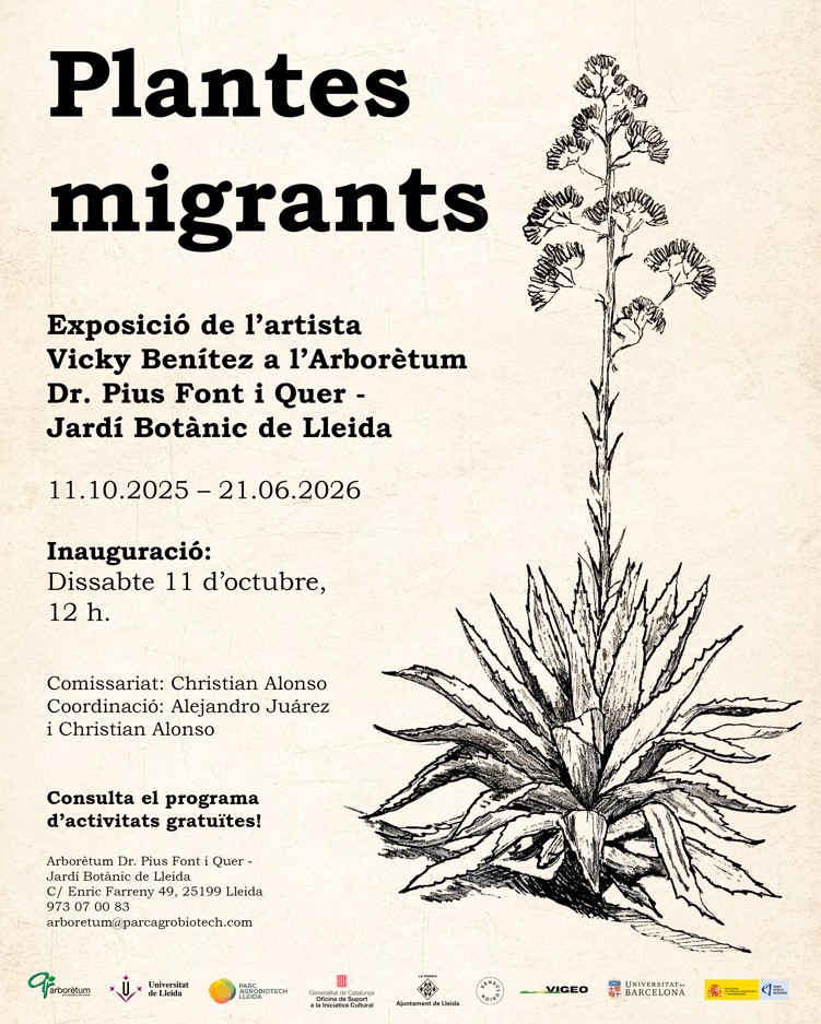 Exposició: Plantes migrants / Vicky Benitez Exposició: Plantes migrants / Vicky Benitez
