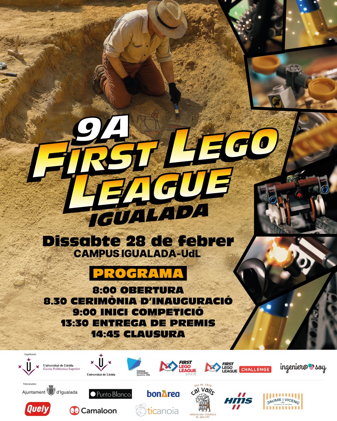 9a edició de la FIRST LEGO League EPS al Campus d'Igualada UdL