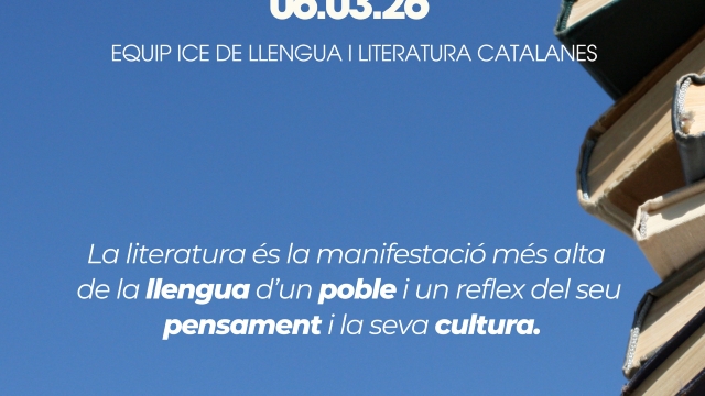 VII Jornada de Llengua i Literatura Catalanes per a Batxillerat i 4t d'ESO