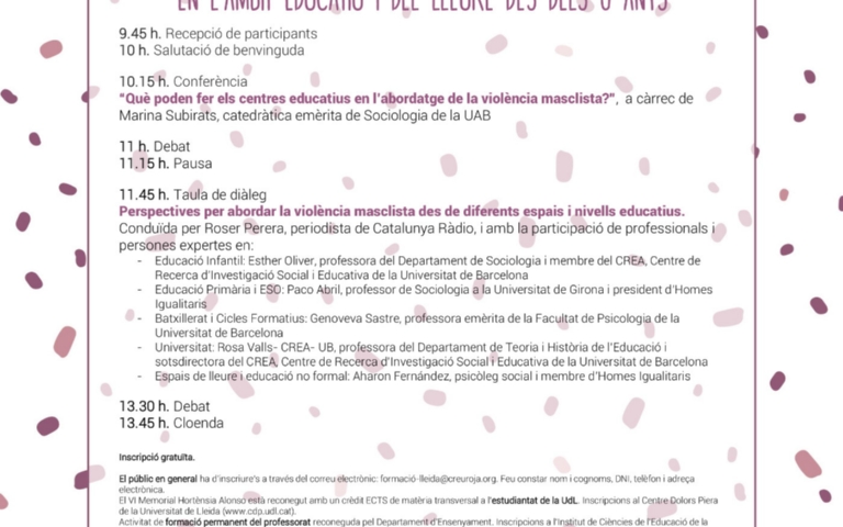 6è Memorial Hortènsia Alonso