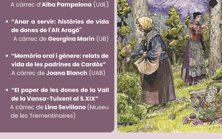 3r Fòrum Càtedra Pirineus UdL: Les dones dels Pirineus: Un patrimoni invisibilitzat