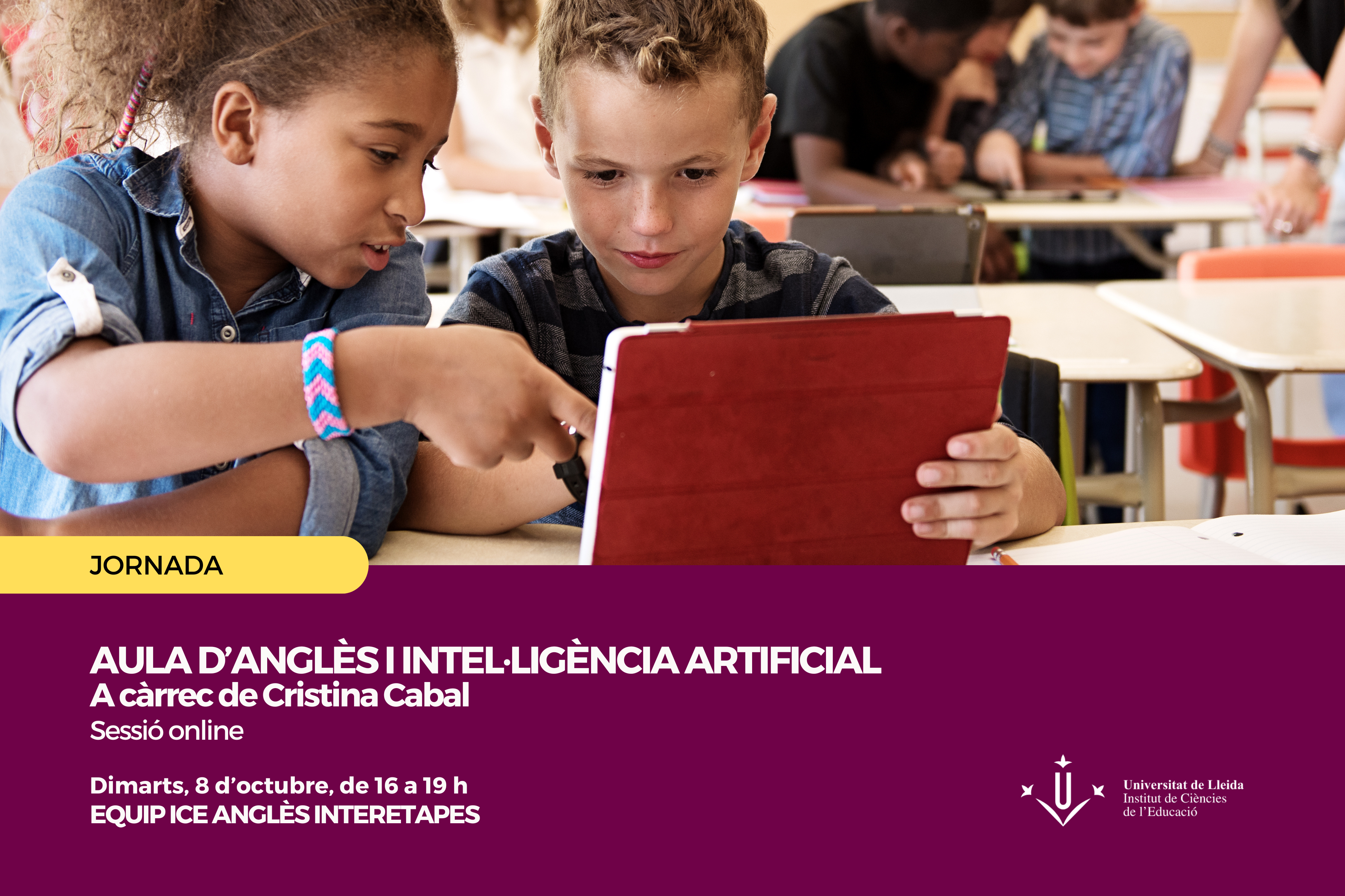 Jornada: Aula d'anglès i Intel·ligència Artificial