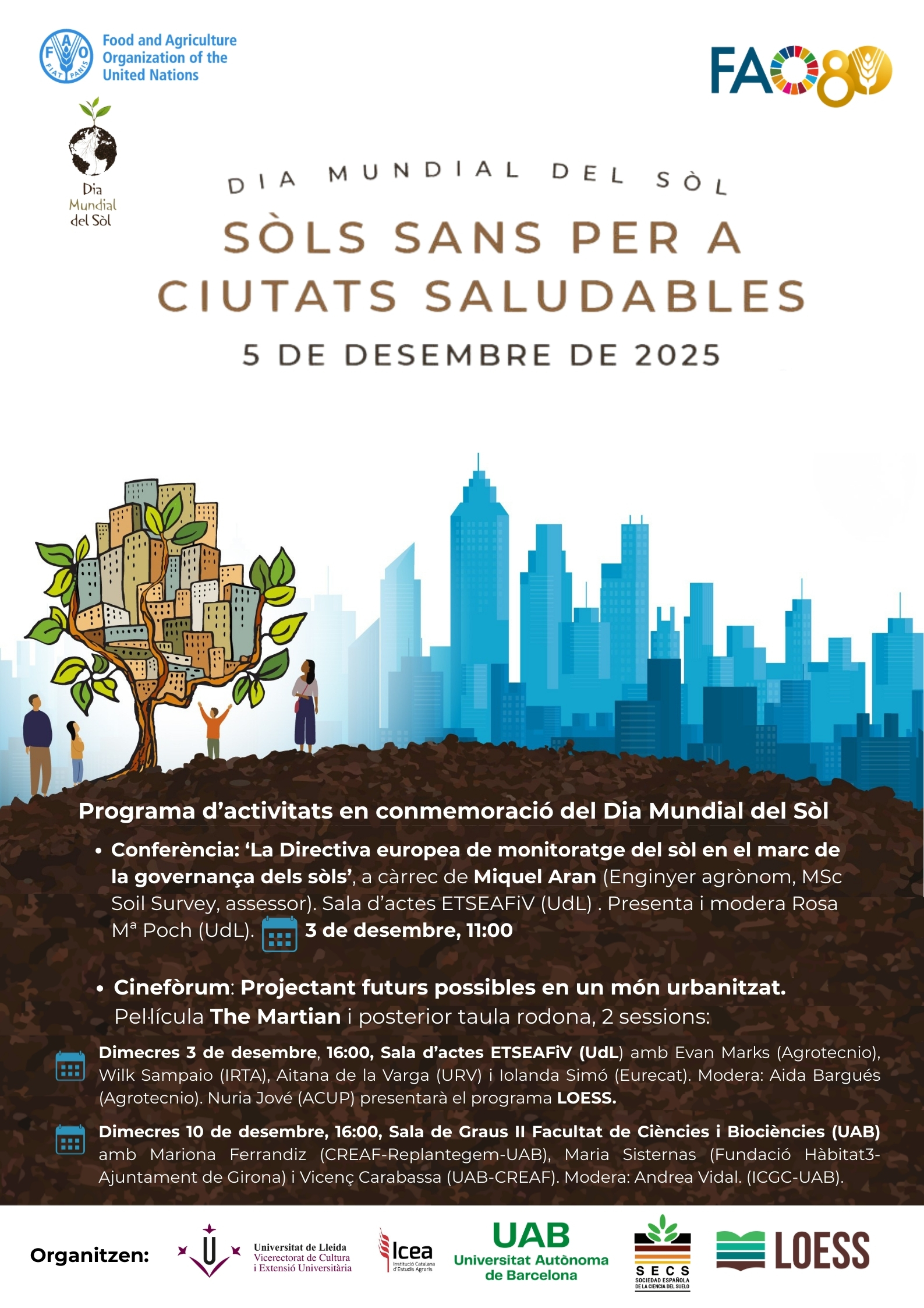 Programa Activitats Dia Mundial del Sòl