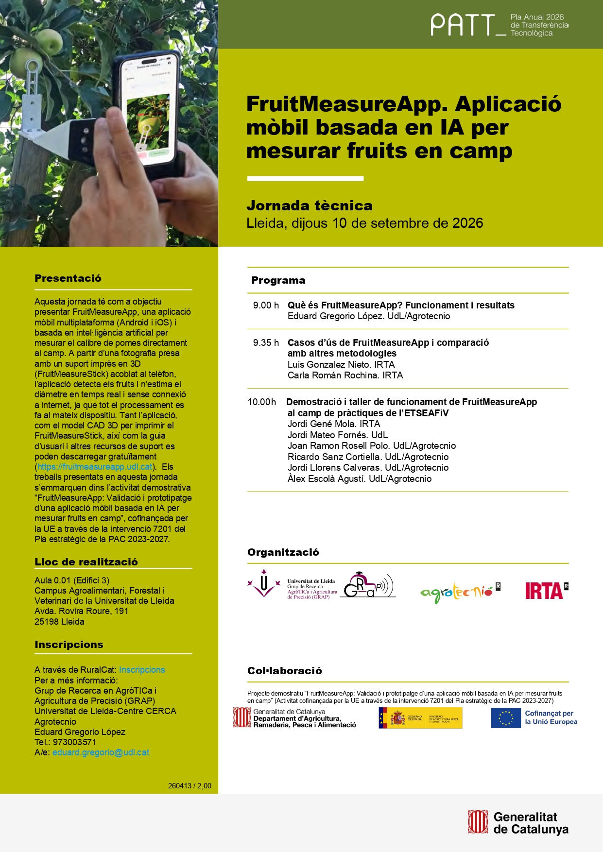 FruitMeasureApp. Aplicació mòbil basada en IA per mesurar fruits en camp