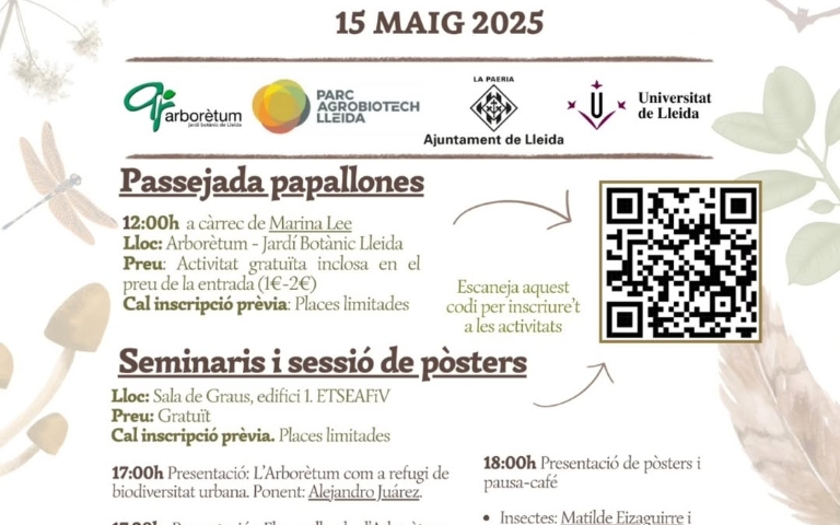 Xerrades de la 1a Jornada de Biodiversitat de l'Arborètum