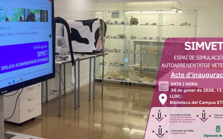 Inauguració de l'espai de simulació i autoaprenentatge veterinari (SIMVET)