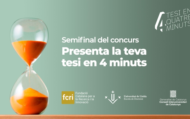 Semifinal del Concurs: Presenta la teva tesi en 4 minuts