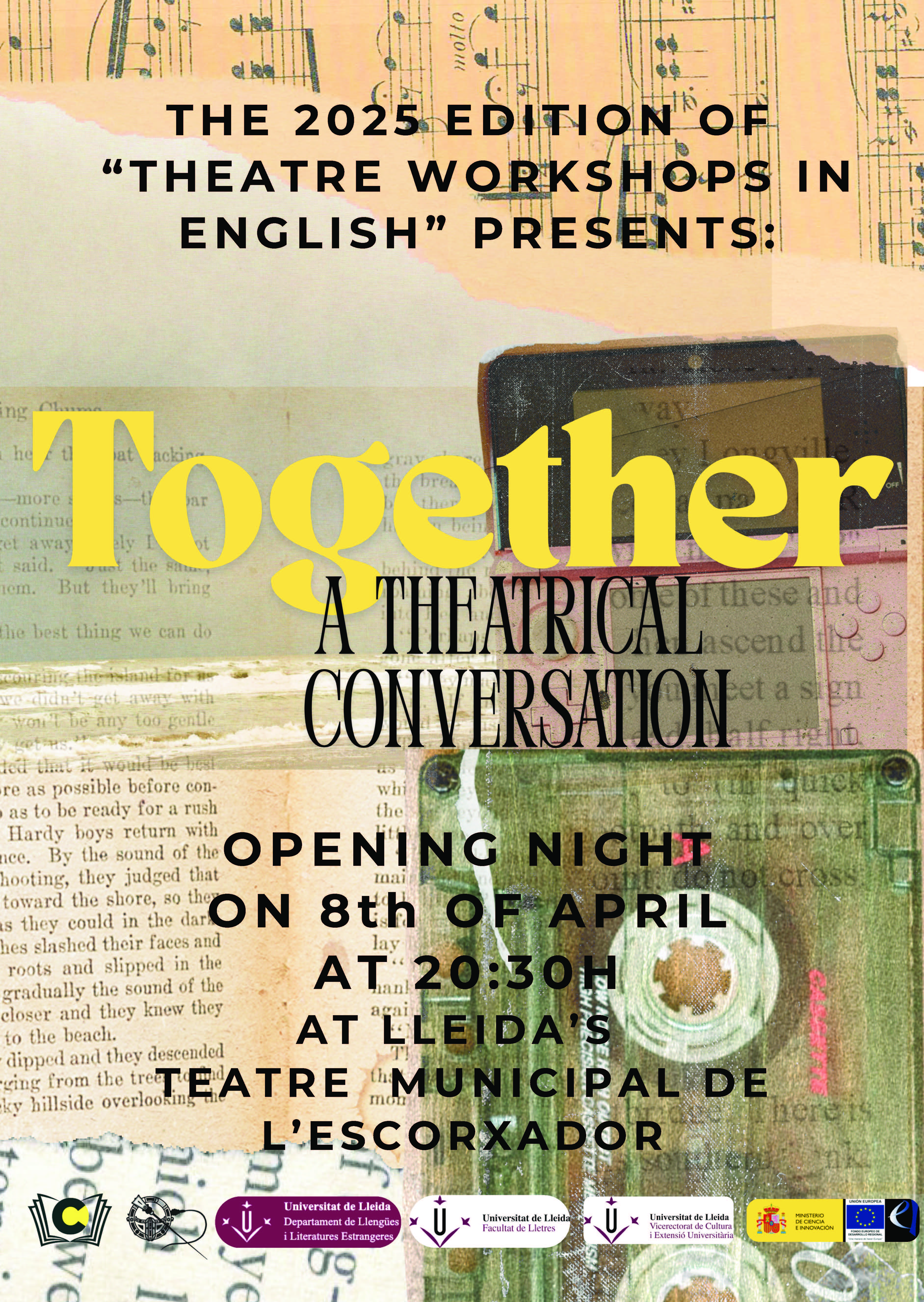 TOGETHER: A Theatrical Conversation TOGETHER: A Theatrical Conversation