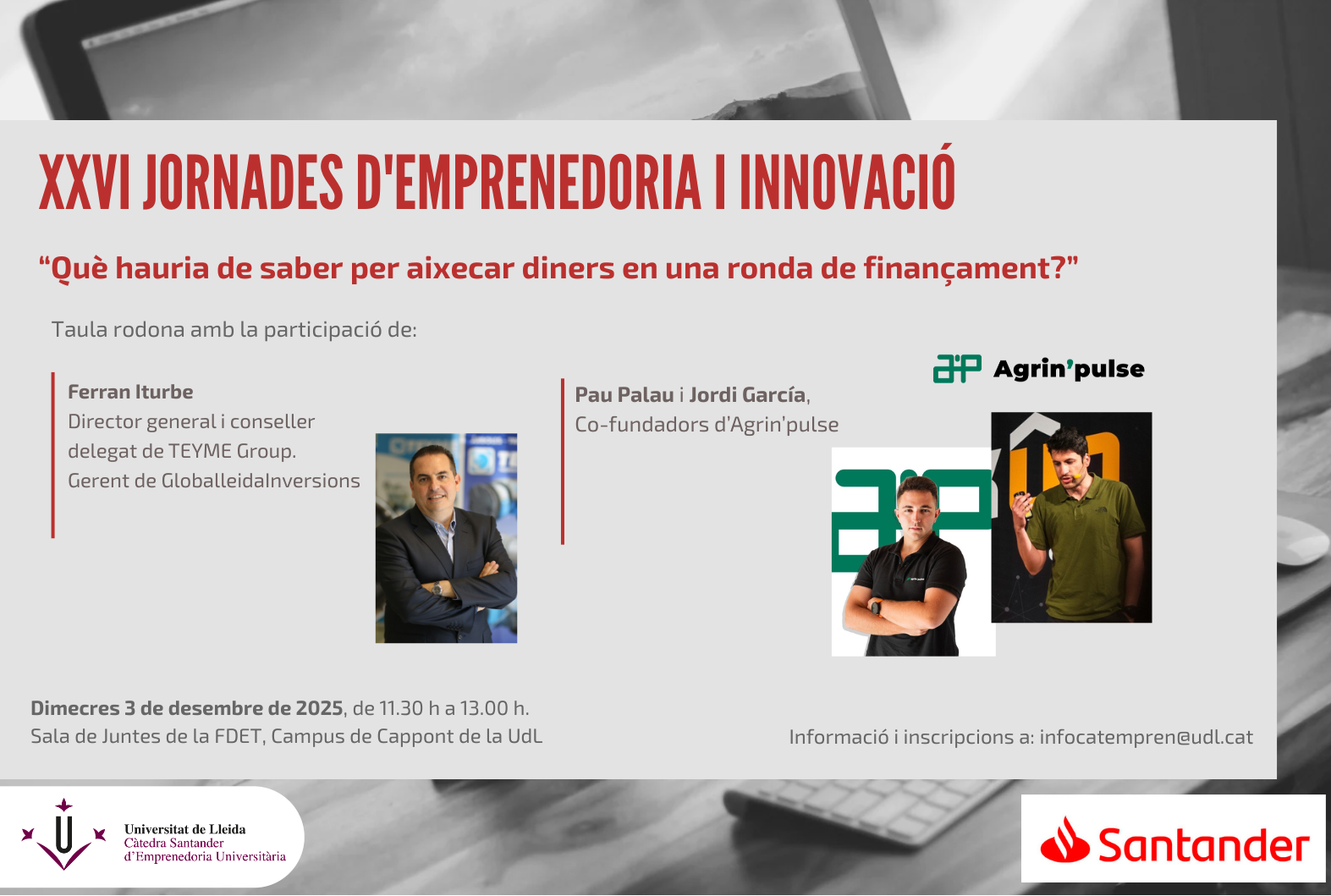 XXVI Jornades d'Emprenedoria i Innovació
