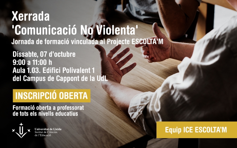 Jornada de formació sobre Comunicació No Violenta