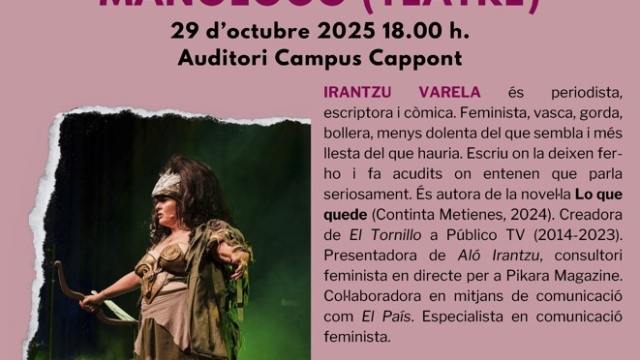 Monòleg teatralitzat: Manólogo