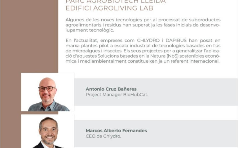 BREAKFAST4INNO: Processat de subproductes i residus amb tecnologies d’insectes i microalgues