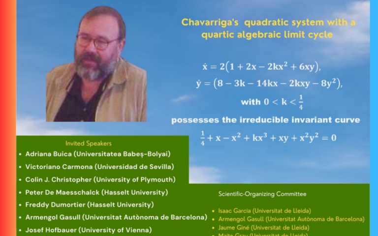 Acte In memoriam del professor Javier Chavarriga