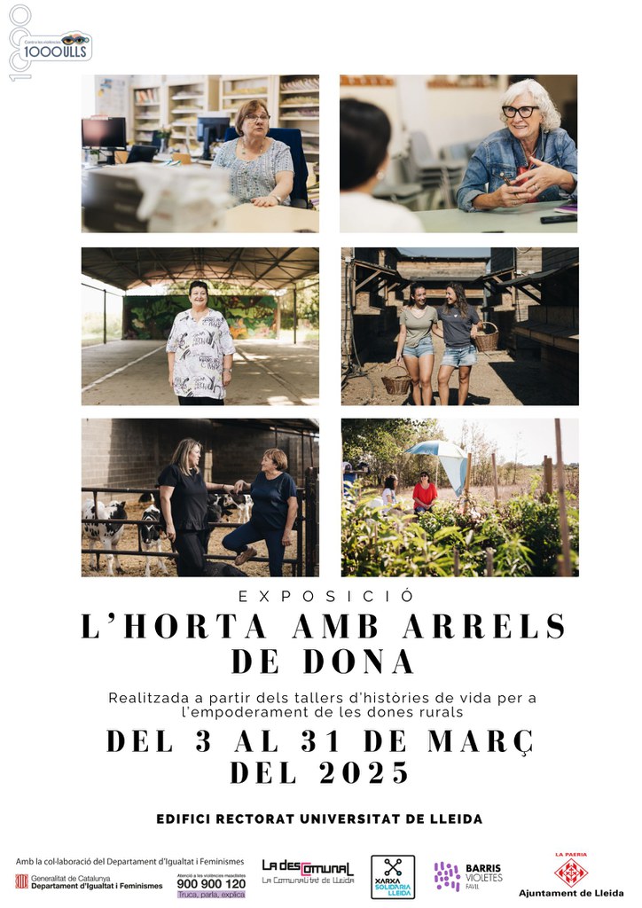 Exposició: L'Horta amb arrels de dona