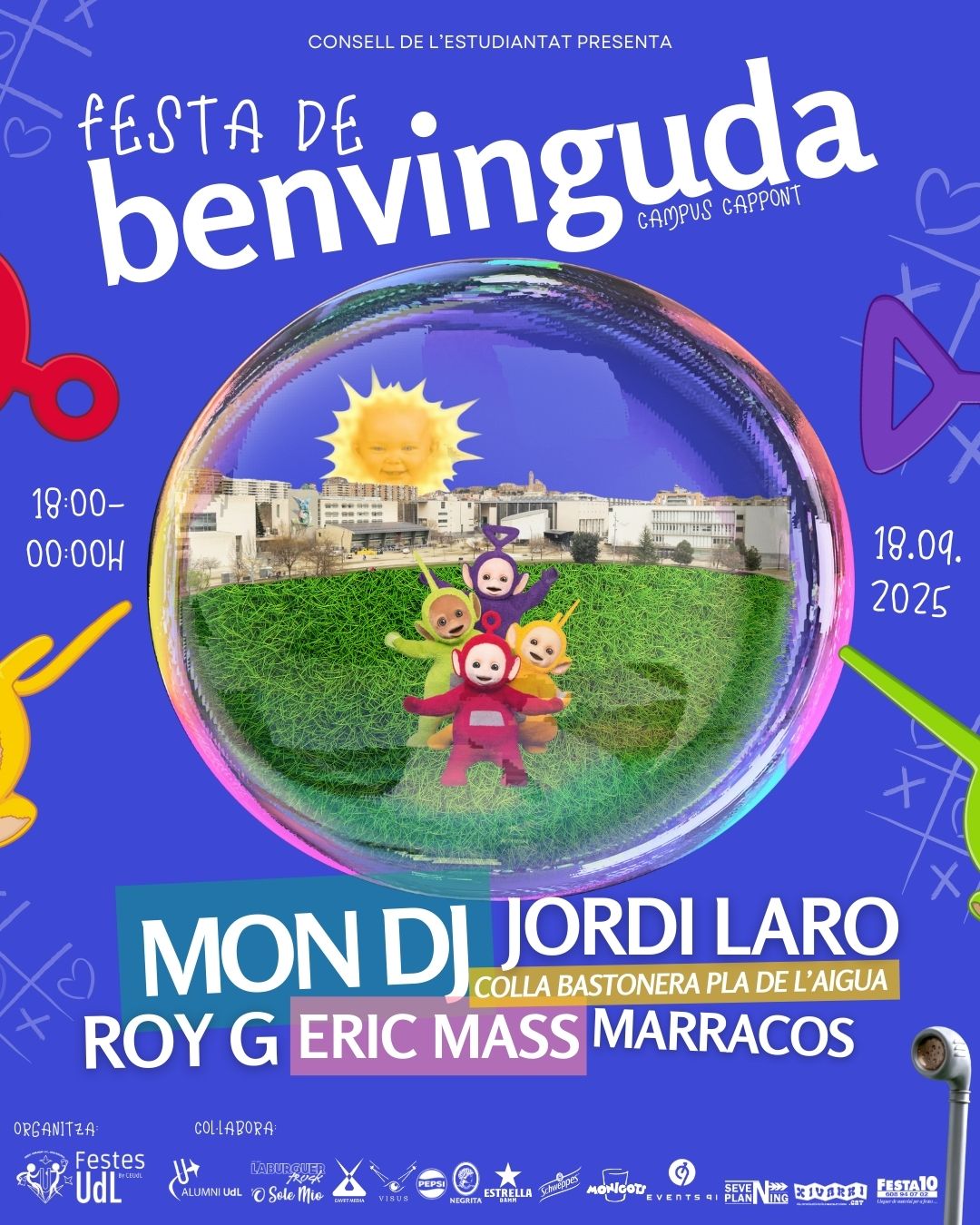 Festa benvinguda estudiantat UdL 2025 Festa benvinguda estudiantat UdL 2025