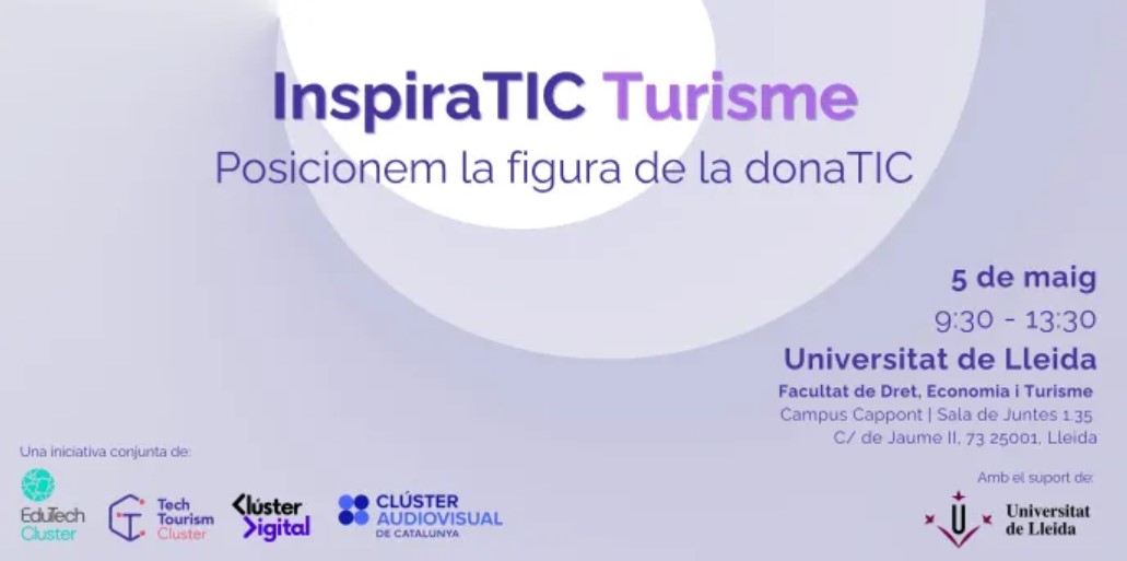 InspiraTIC Turisme: Talent femení al sector travel InspiraTIC Turisme: Talent femení al sector travel