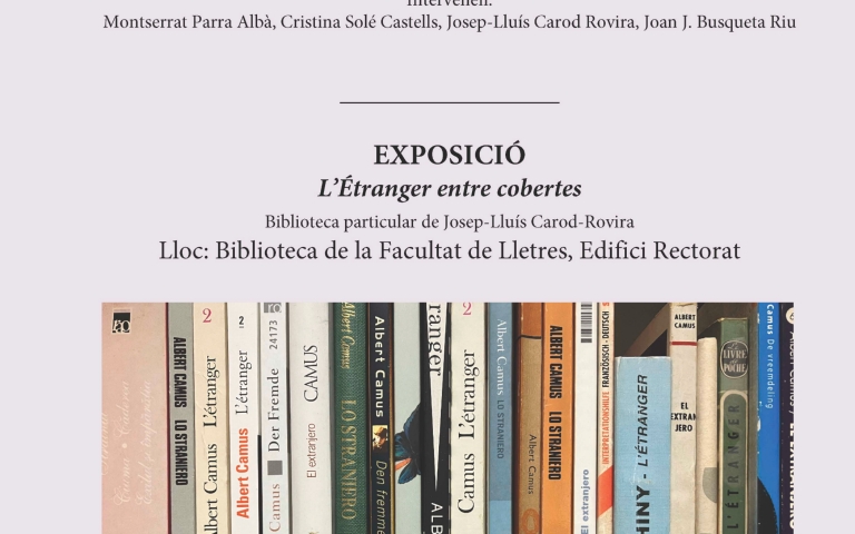 Jornada: Albert Camus: L'étranger