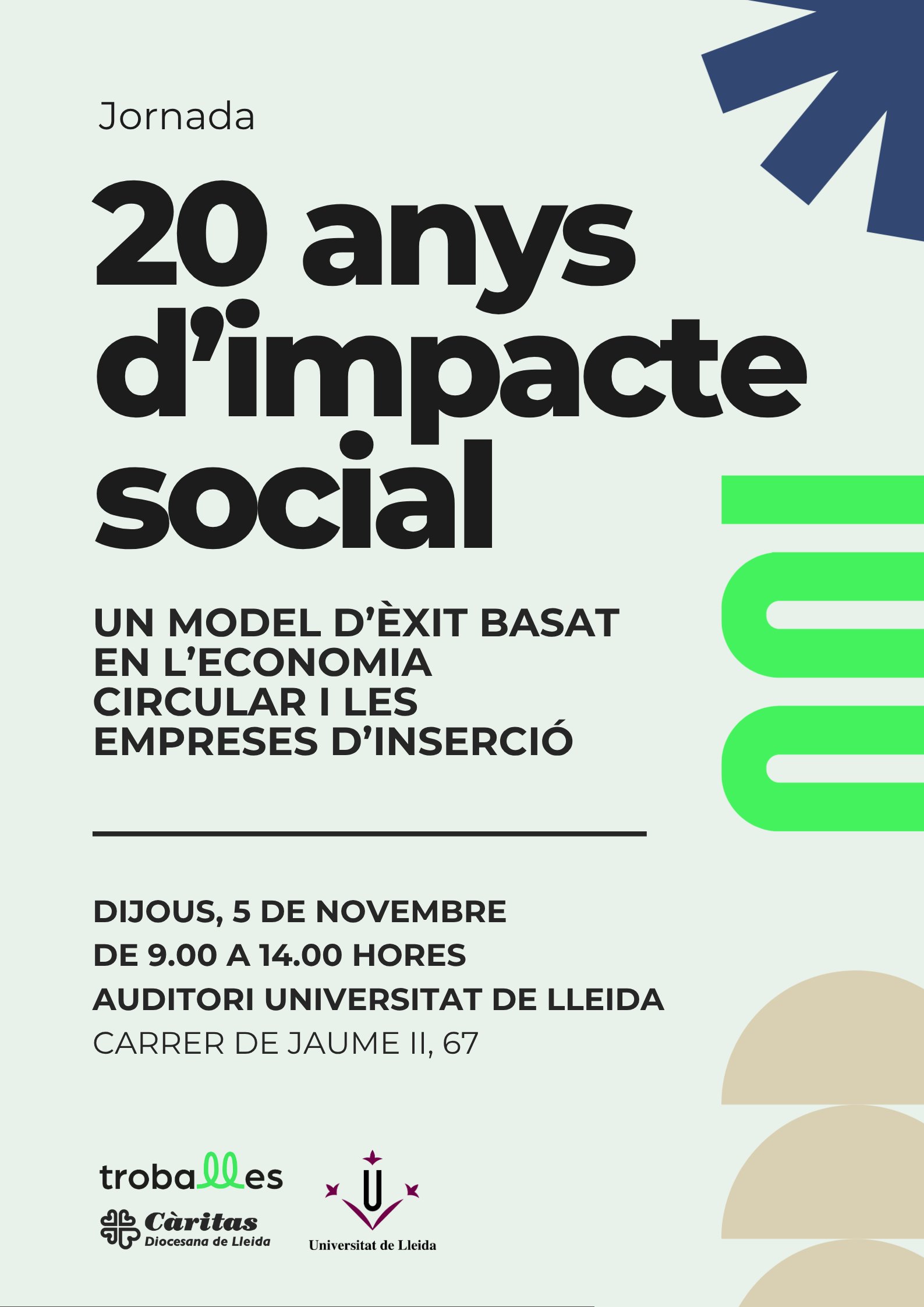 Jornada Caritas. 20 anys d’impacte social
