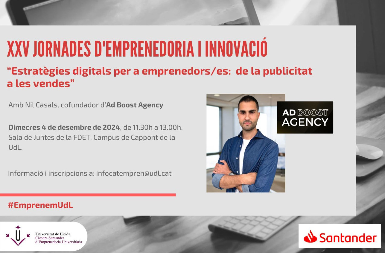 XXV Jornades d'Emprenedoria i Innovació