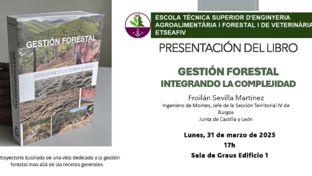 Presentació del llibre: Gestión forestal: Integrando la complejidad