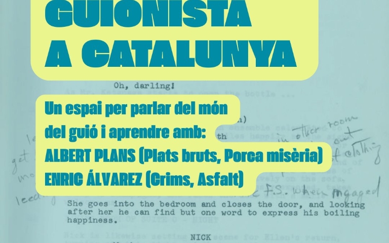 Conferència: L'ofici de guionista a Catalunya