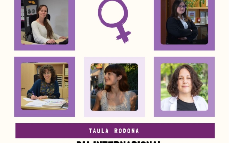 Taula rodona amb alumnat, personal docent i investigador i personal tècnic i de gestió d'administració i serveis