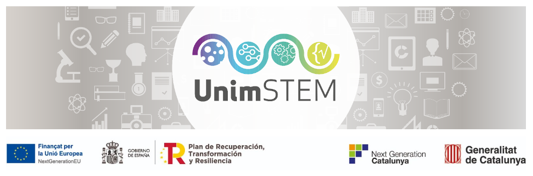 projecte UnimSTEM, proposta integradora universitat-centres per al desenvolupament de competències STEAM i CDD